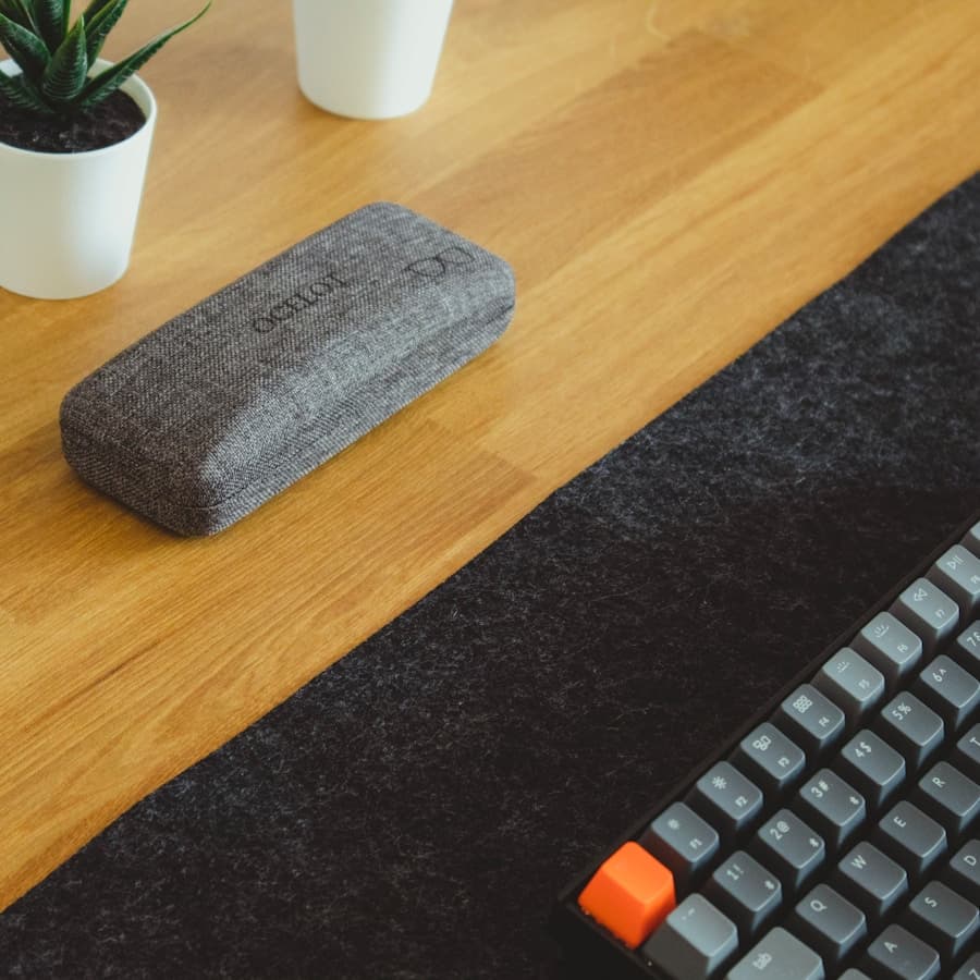 Walnut Desk Organizer Tray